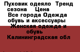 Пуховик-одеяло. Тренд сезона. › Цена ­ 3 900 - Все города Одежда, обувь и аксессуары » Женская одежда и обувь   . Калининградская обл.